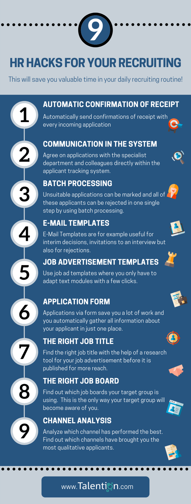 9 HR Hacks for your Recruiting