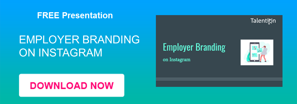 Employer Branding Instagram CTA