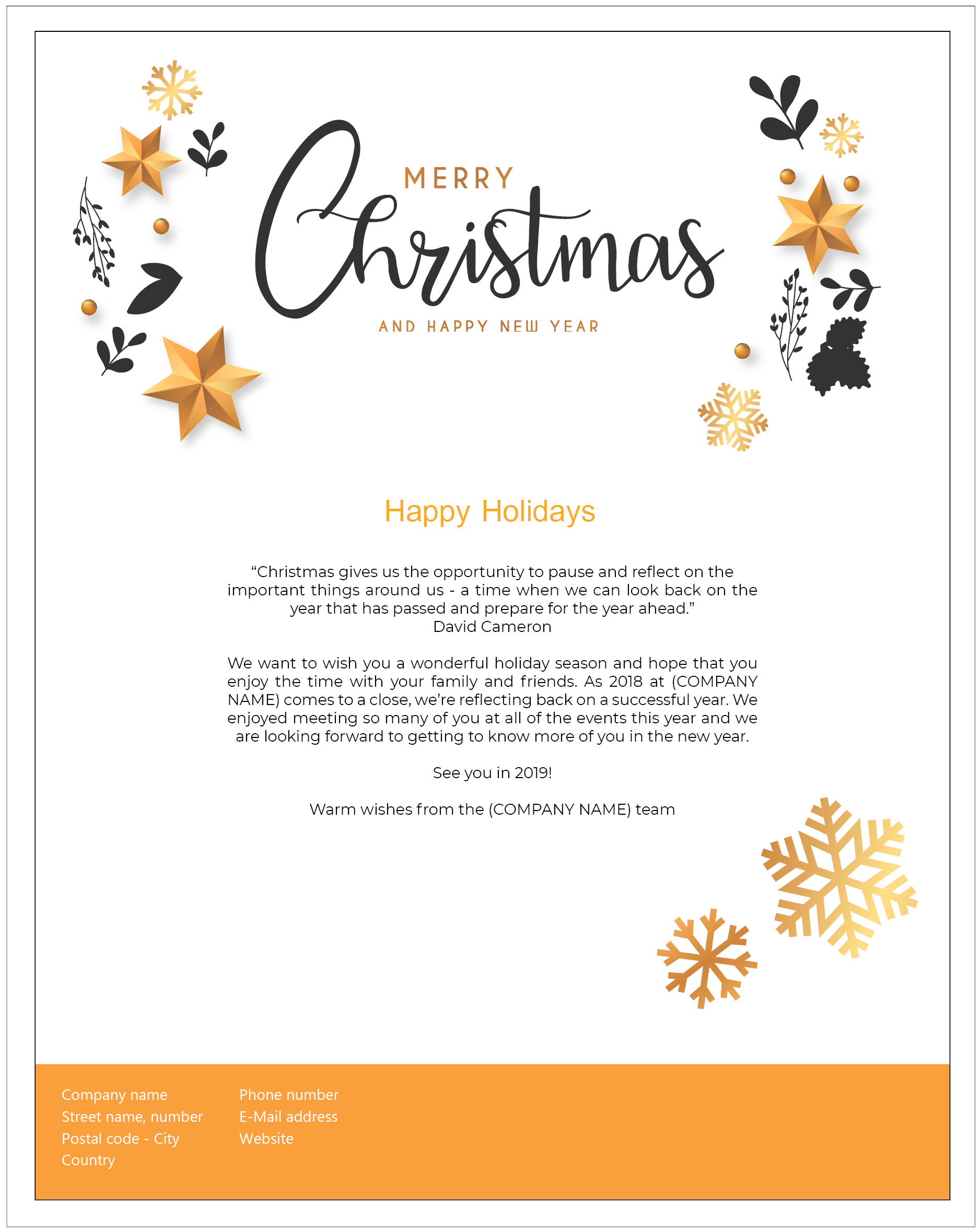 recruiting at christmas 4 christmas nurturing newsletter holiday newsletter example