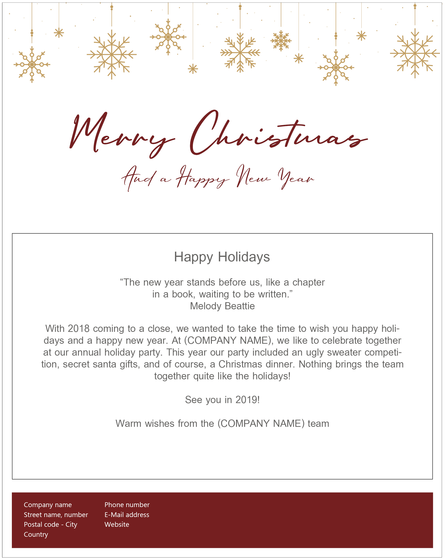 Recruiting at Christmas: 4 Christmas Nurturing Newsletter Examples