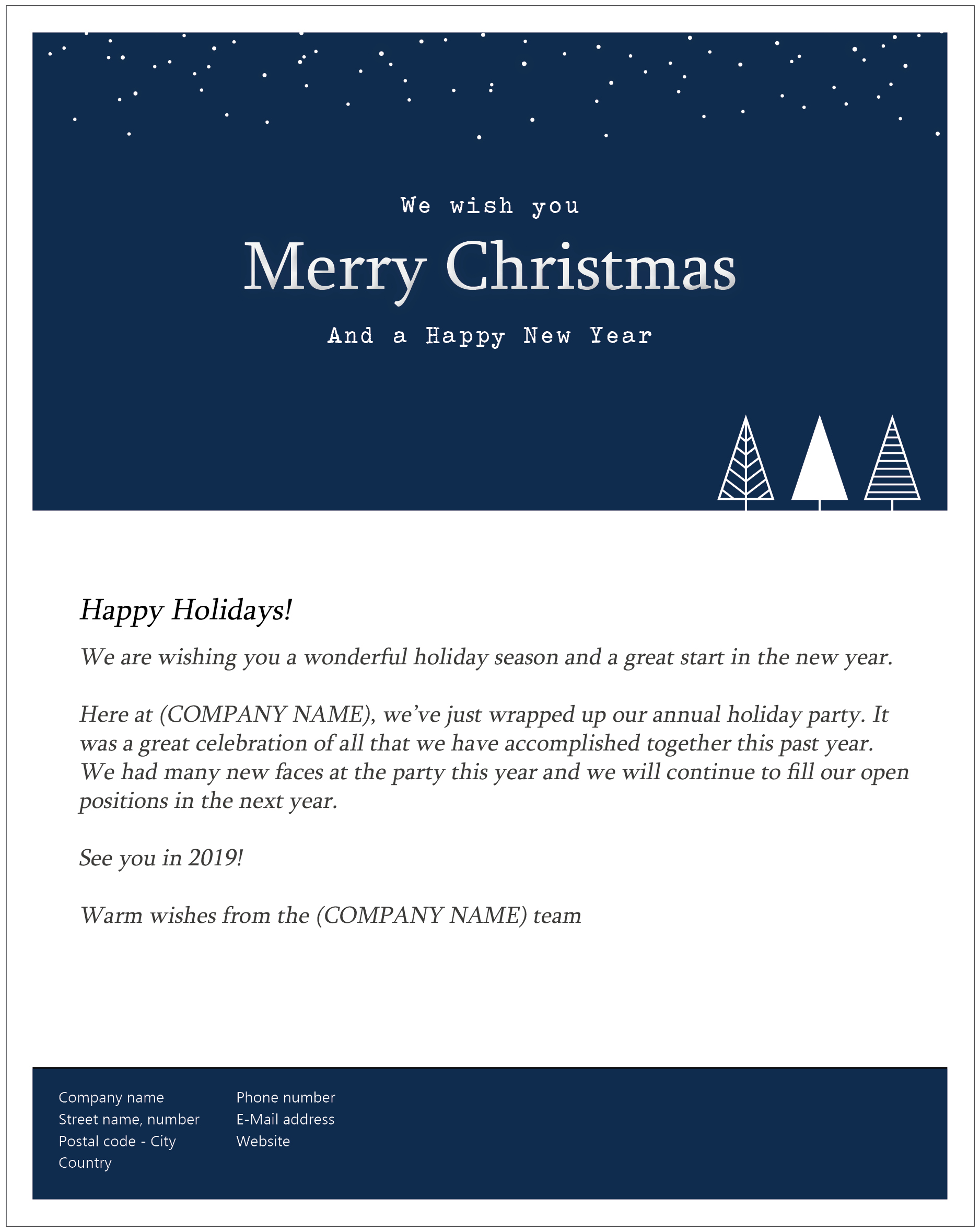 Recruiting at Christmas: 4 Christmas Nurturing Newsletter Examples