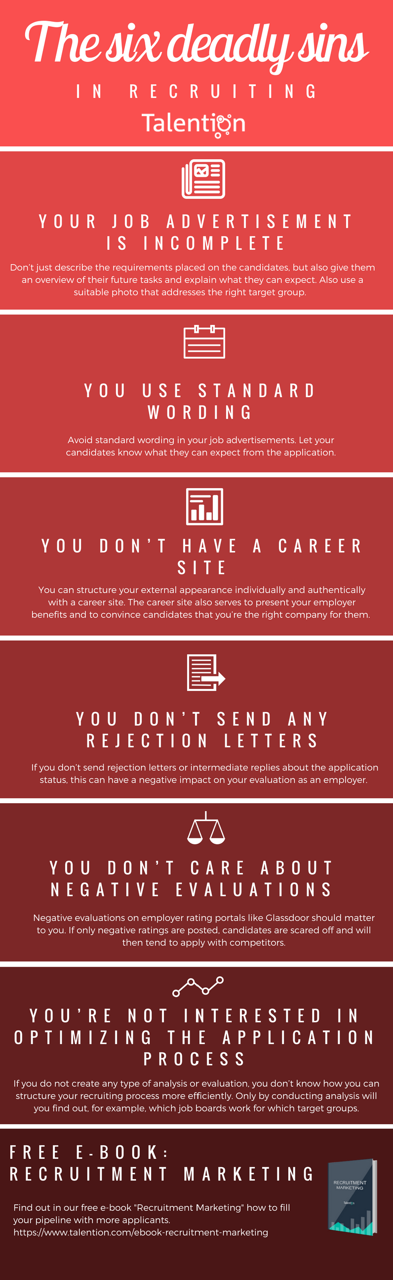 The six deadly sins in recruiting