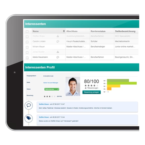 Talention Candidate Relationship Management (CRM)