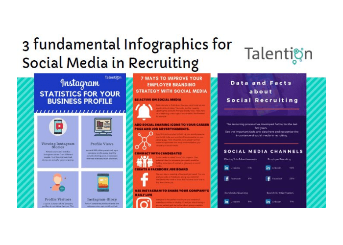 3 fundamental Infographics for Social Media in Recruiting LP