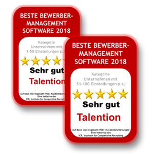 Award Beste Bewerbermanagement-Software